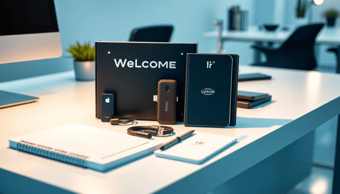 How to Build a Smart Welcome Kit for New Employees Using Promotional Office Supplies